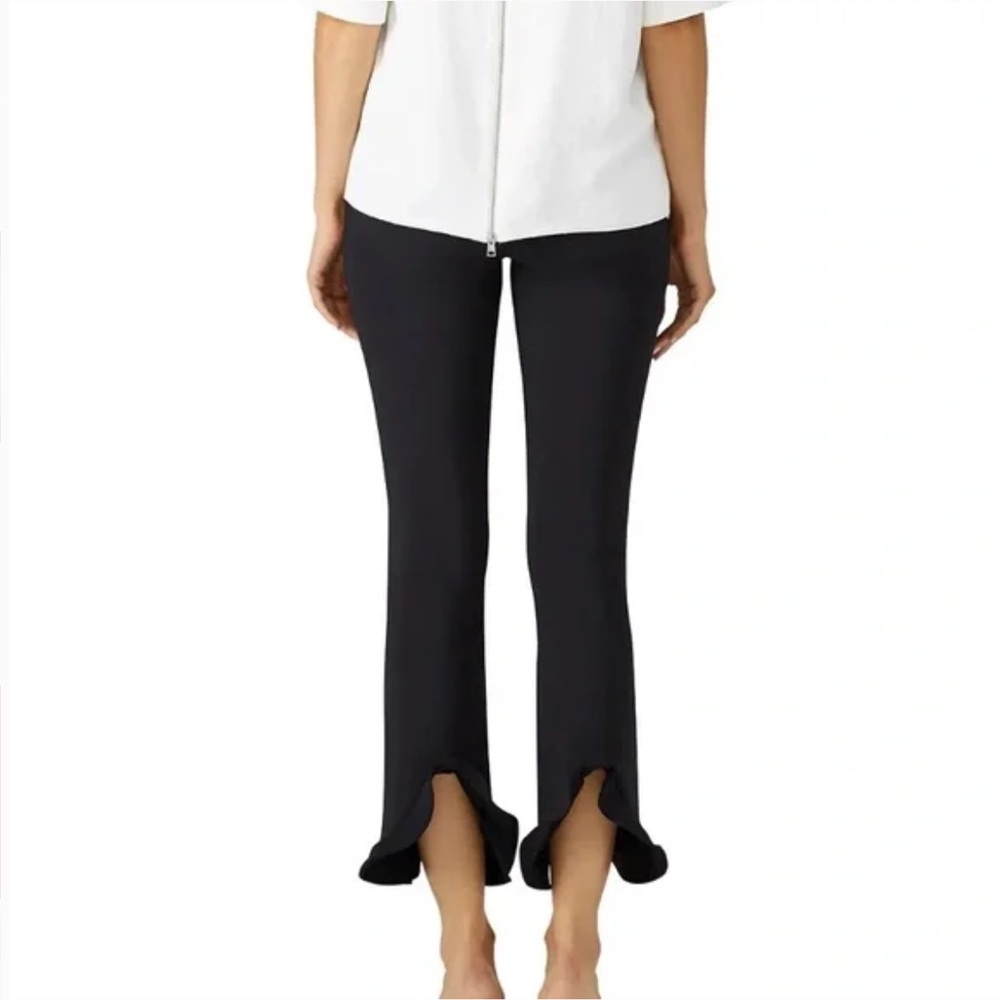 Opening Ceremony Women’s‎ High Waist Ruffle Leg Black Trouser Dress Pants